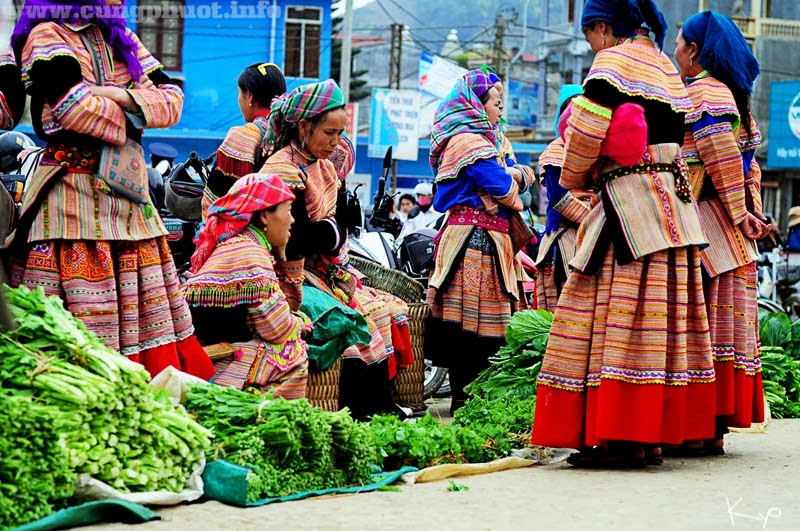 Chợ phiên Bắc Hà và những nét văn hoá đậm đà bản sắc dân tộc của vùng núi cao