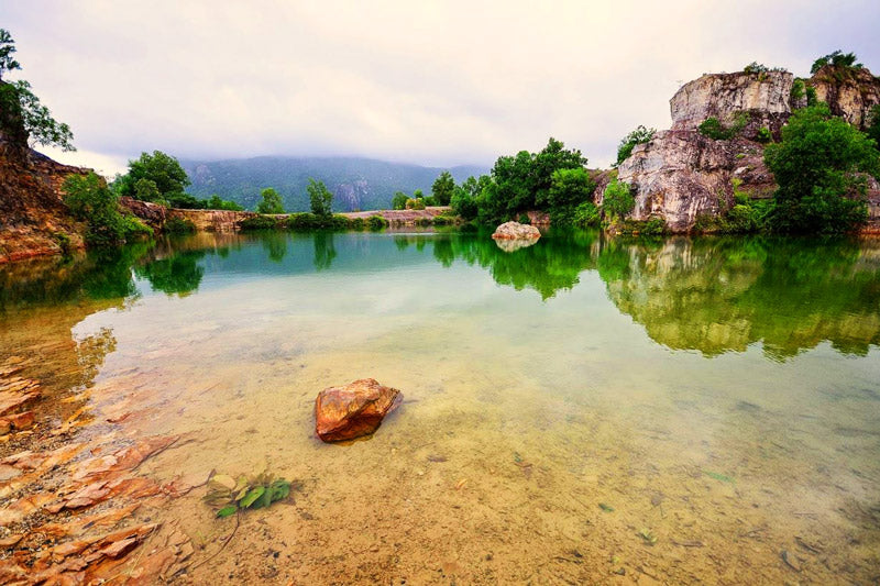 5 hồ nước được mệnh danh là Tuyệt Tình Cốc ở vùng Bảy Núi An Giang