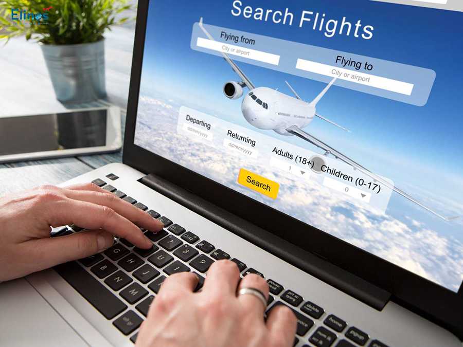 Người dùng tìm kiếm chuyến bay trên website – kinh nghiệm đặt vé máy bay khi du lịch nước ngoài, chọn bay thẳng hay quá cảnh.