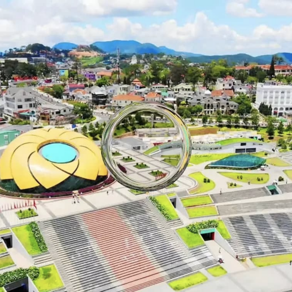 Quảng trường Lâm Viên Đà Lạt - Kinh nghiệm check-in, ăn chơi