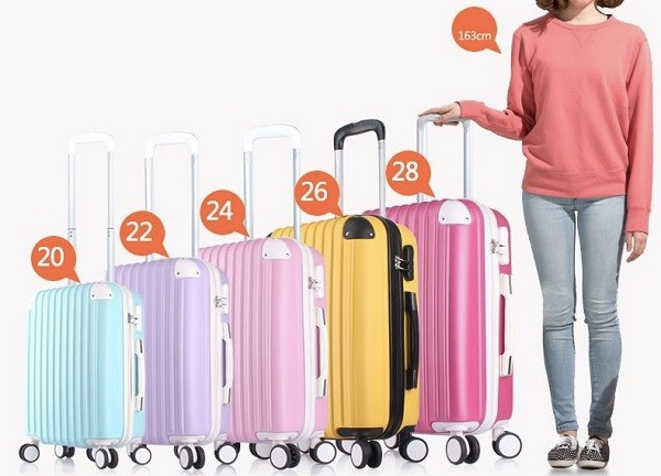 Các Loại Size Vali Thông Dụng Hiện Nay