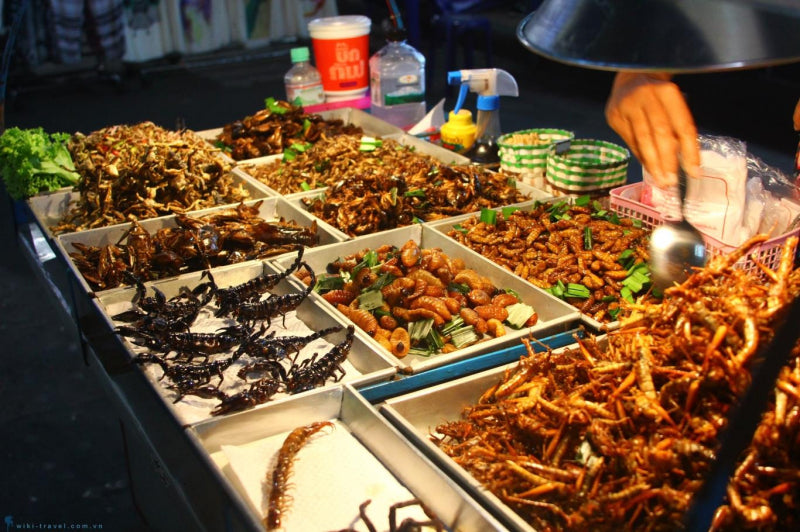 Những khu chợ ẩm thực ngon rẻ nổi tiếng ở Thái Lan
