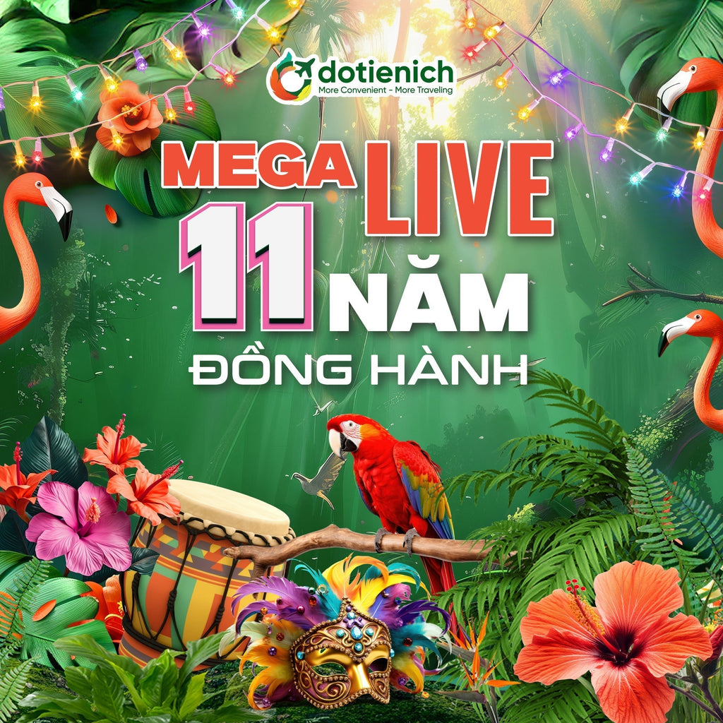MEGALIVE 9.9 – 11 NĂM ĐỒNG HÀNH CÙNG ĐỒ TIỆN ÍCH
