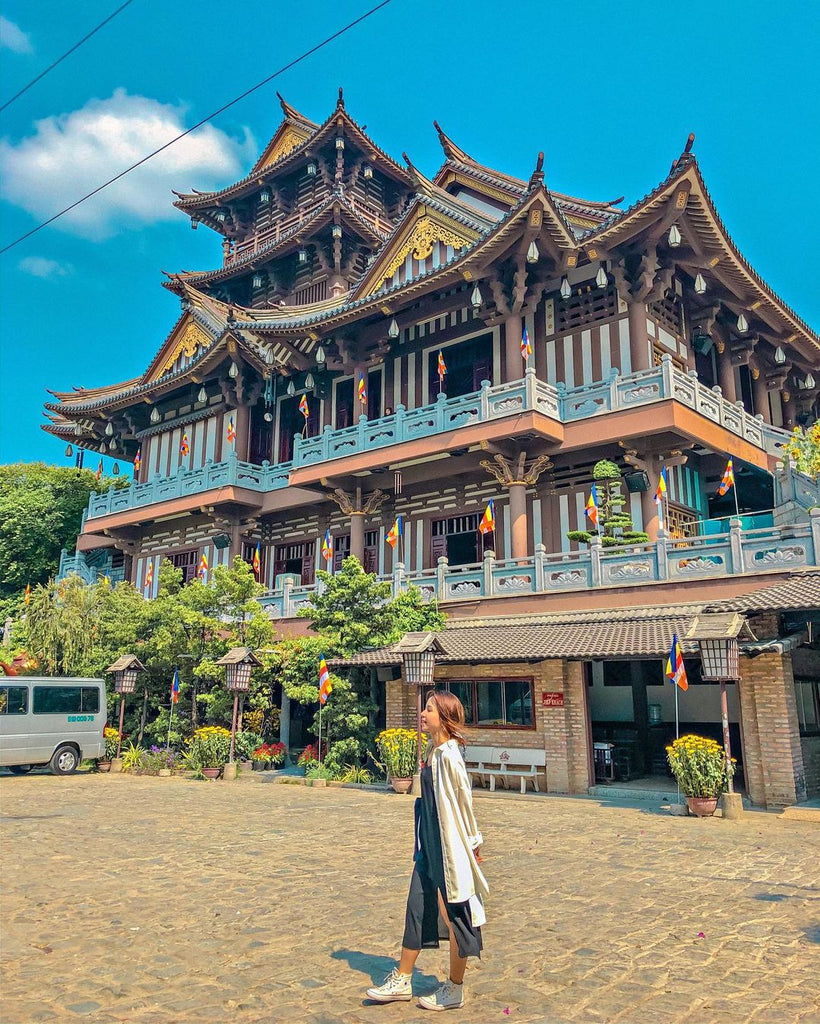 Tu viện Khánh An - Ngôi chùa phong cách Nhật Bản hot nhất Sài Thành