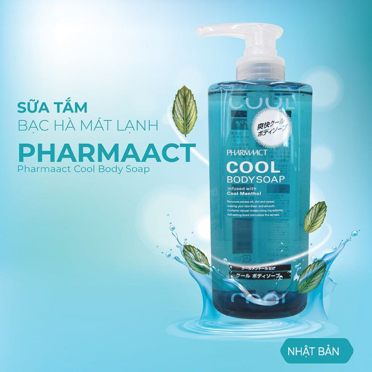 Sữa Tắm Pharmact Cool Dành Cho Nam 600ML-TV26:Đồ Tiện Ích