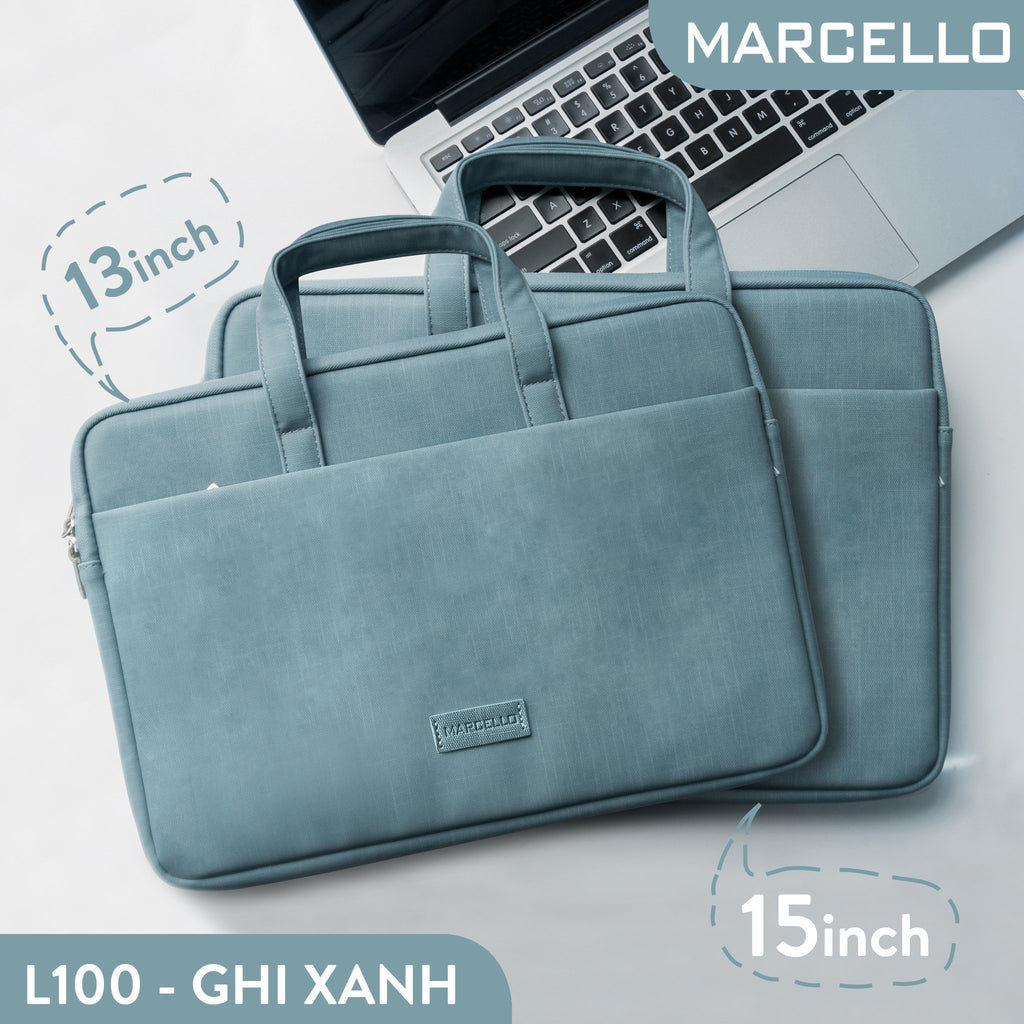 Túi đựng Laptop Marcello (form ngang) - L100, 13 inch / Blue