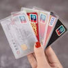 Set 5 vỏ bọc thẻ căn cước, thẻ  ATM, thẻ sinh viên - PK309